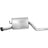 Walker 54879 Exhaust Muffler Assembly - Front