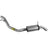Walker 54891 Exhaust Resonator and Pipe Assembly