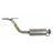 Walker 54986 Exhaust Resonator and Pipe Assembly - Rear