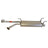 Walker 55310 Exhaust Muffler Assembly - Front
