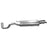 Walker 55672 Exhaust Muffler Assembly