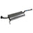 Walker 56158 Exhaust Muffler Assembly - Front