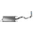 Walker 56277 Exhaust Muffler Assembly