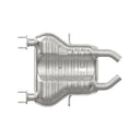 Walker 73095 Exhaust Muffler Assembly - Front