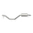 Walker 74020 Exhaust Resonator and Pipe Assembly