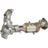 Walker 84129 Catalytic Converter with Integrated Exhaust Manifold - Front