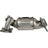 Walker 84177 Catalytic Converter - Front