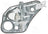 ACI 380034 Window Regulator - Rear Left