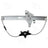 ACI 381280 Window Regulator - Front Left