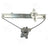 ACI 381582 Window Regulator - Rear Left
