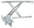 ACI 381694 Window Regulator - Front Left