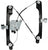 ACI 382018 Power Window Motor and Regulator Assembly - Front Left