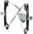 ACI 382019 Power Window Motor and Regulator Assembly - Front Right