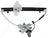 ACI 382041 Power Window Motor and Regulator Assembly - Rear Right