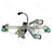 ACI 382369 Power Window Motor and Regulator Assembly - Rear Right