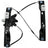 ACI 383360 Power Window Motor and Regulator Assembly - Front Left
