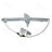 ACI 383422 Power Window Motor and Regulator Assembly - Rear Left