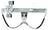 ACI 384145 Window Regulator - Rear Right