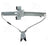ACI 384440 Window Regulator - Front Left