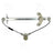 ACI 384920 Window Regulator - Rear Left