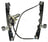 ACI 386704 Window Motor and Regulator Assembly - Front Left
