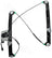 ACI 388096 Power Window Motor and Regulator Assembly - Front Left