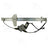 ACI 388617 Power Window Motor and Regulator Assembly - Rear Right