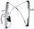 ACI 388618 Power Window Motor and Regulator Assembly - Front Left