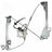 ACI 388620 Power Window Motor and Regulator Assembly - Front Left
