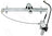 ACI 389008 Power Window Motor and Regulator Assembly - Front Left