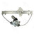 ACI 389056 Power Window Motor and Regulator Assembly - Rear Left