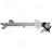ACI 389136 Power Window Motor and Regulator Assembly - Front Left