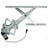 ACI 389314 Power Window Motor and Regulator Assembly - Front Left