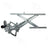 ACI 389346 Power Window Motor and Regulator Assembly - Front Left