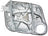 ACI 389477 Power Window Motor and Regulator Assembly - Front Right