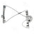 ACI 81122 Window Regulator - Front Left