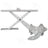 ACI 81839 Window Regulator - Front Right
