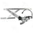 ACI 82129 Power Window Motor and Regulator Assembly - Front Right