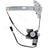 ACI 82142 Power Window Motor and Regulator Assembly - Rear Left