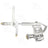 ACI 82152 Power Window Motor and Regulator Assembly - Front Left