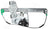 ACI 82189 Power Window Motor and Regulator Assembly - Front Left