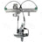 ACI 82195 Power Window Motor and Regulator Assembly - Rear Left