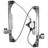 ACI 82209 Power Window Motor and Regulator Assembly - Front Right