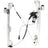 ACI 82227 Power Window Motor and Regulator Assembly - Rear Right