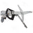 ACI 82250 Power Window Motor and Regulator Assembly - Front Left