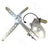 ACI 82949 Power Window Motor and Regulator Assembly - Front Left