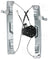 ACI 83157 Power Window Motor and Regulator Assembly - Front Right