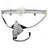 ACI 83159 Power Window Motor and Regulator Assembly - Front Right