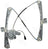 ACI 83172 Power Window Motor and Regulator Assembly - Front Left