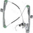 ACI 83253 Power Window Motor and Regulator Assembly - Front Right